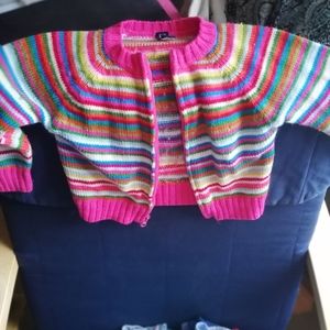 Baby Gap zipper cardigan 2T